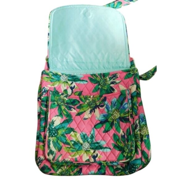 Vera Bradley Tropical Paradise Mailbag Handbag NWT $88 - Picture 3 of 5